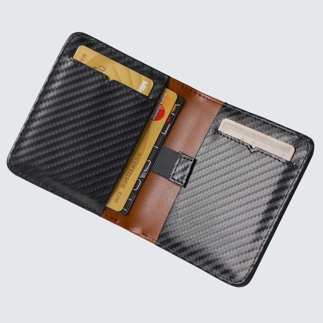 Portefeuille FREO Airtag - Noir Carbone