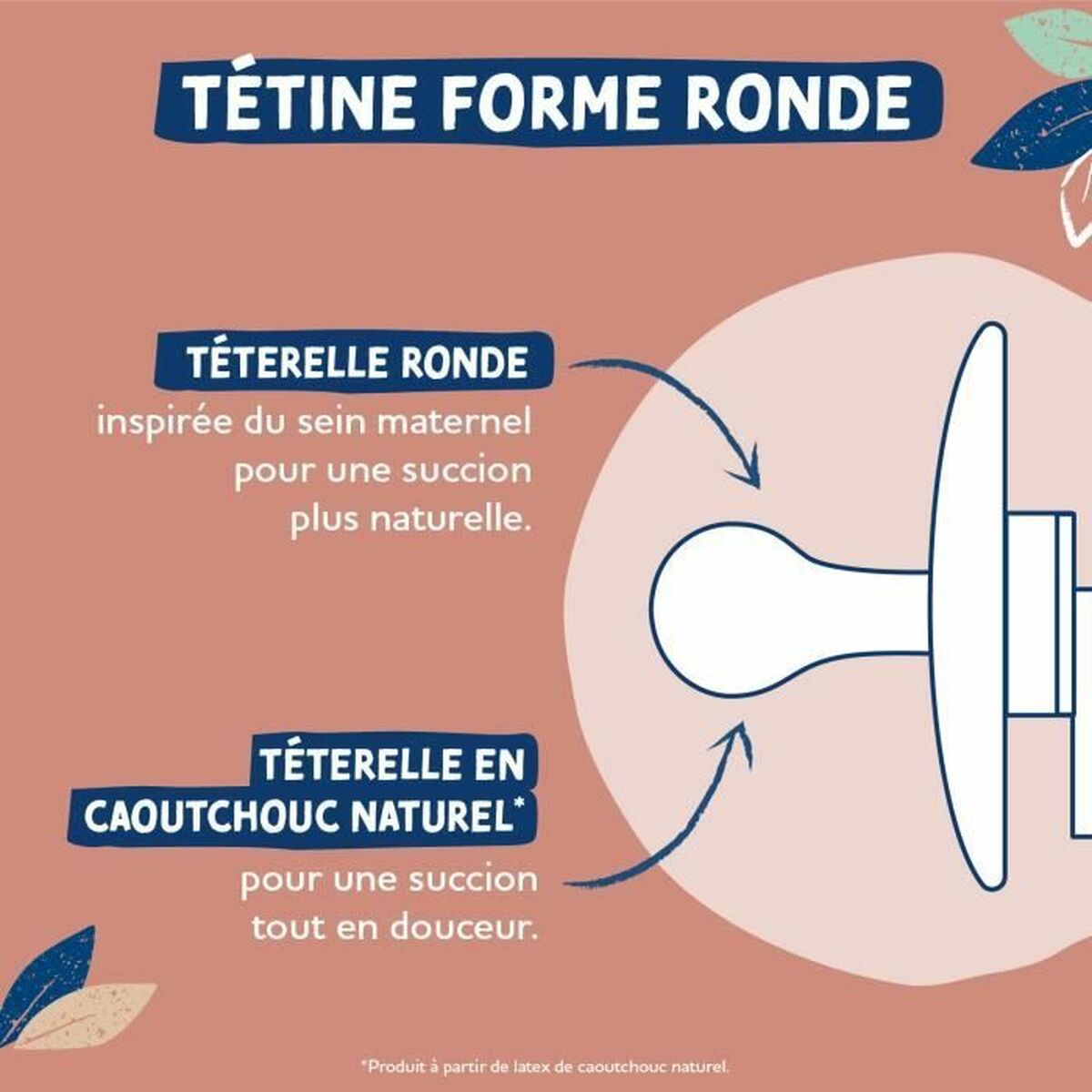 Tétine dodie rose