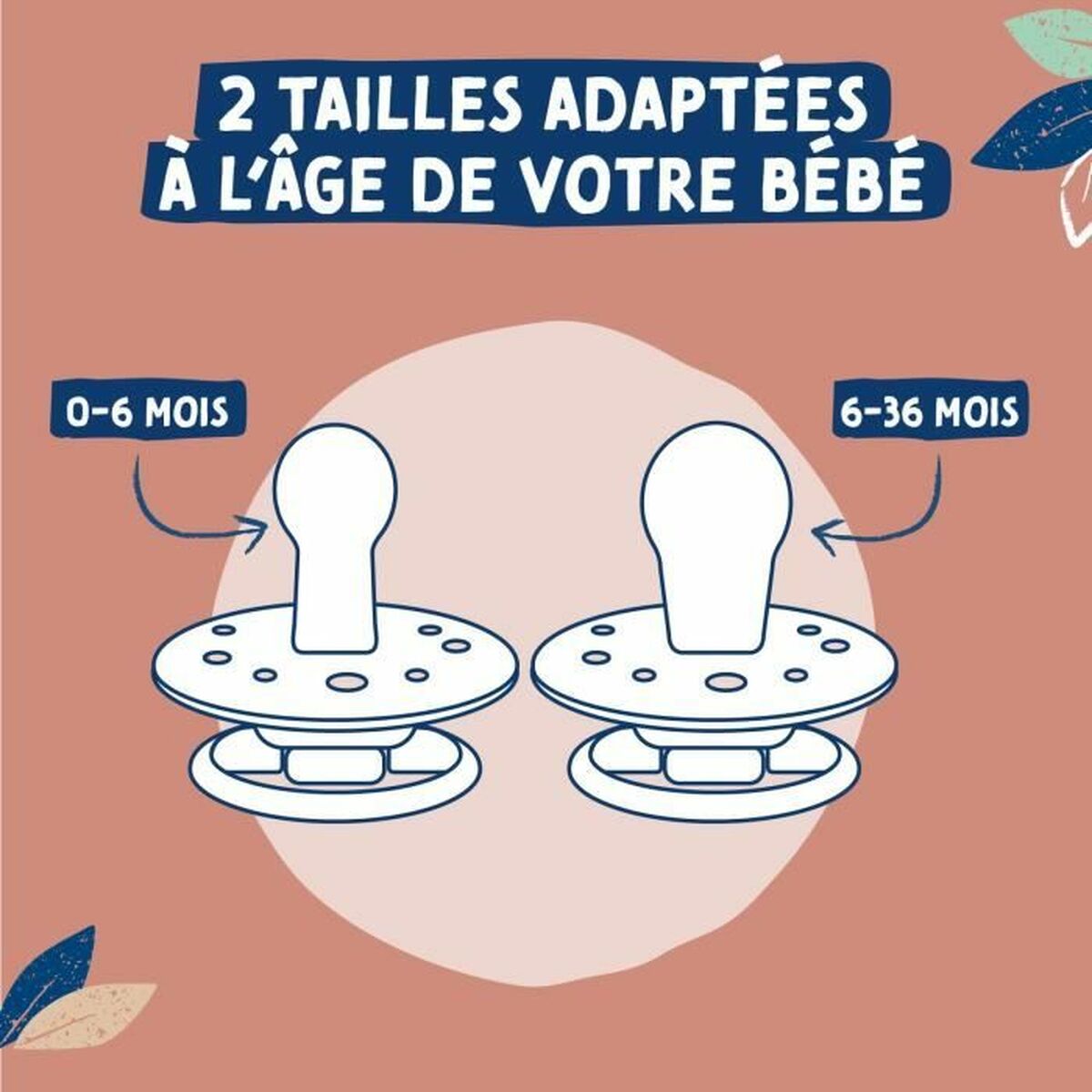 Tétines DODIE bleu