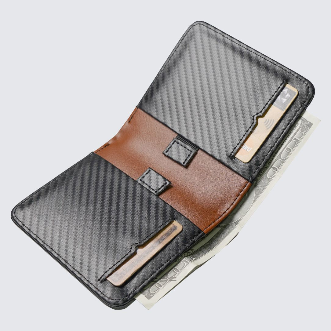 Portefeuille FREO Airtag - Noir Carbone