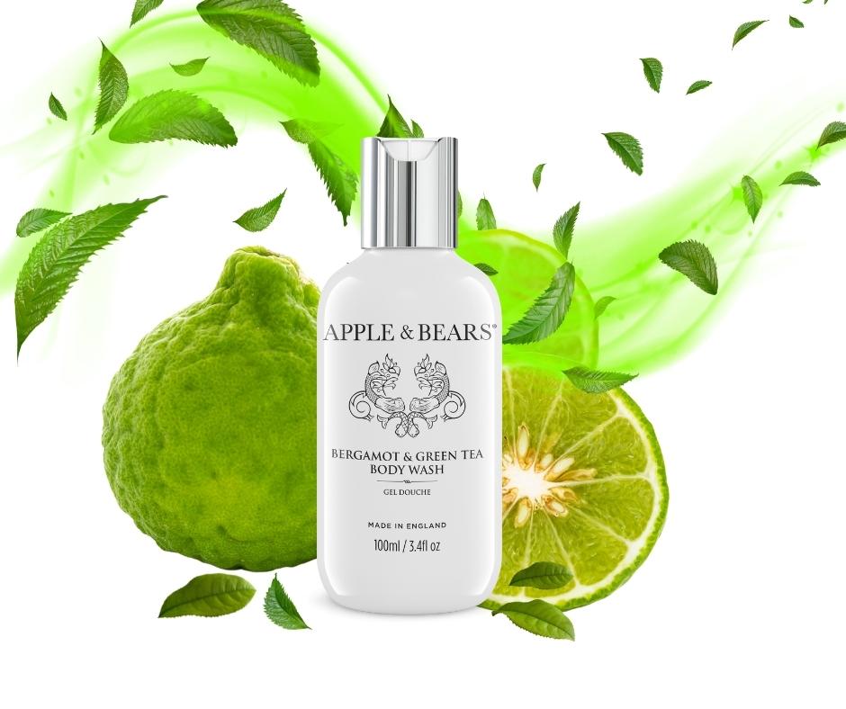 Bergamot & Green Tea - Body Wash Travel Size - 100ml/3.4 fl oz-2