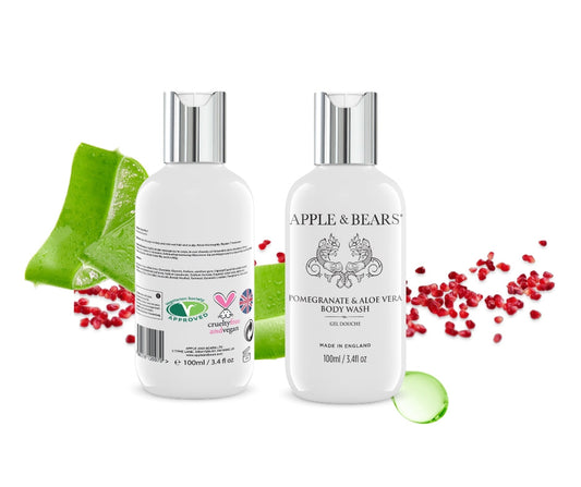 Pomegranate & Aloe Vera - Body Wash Travel Size - 100ml/3.4 fl oz-1