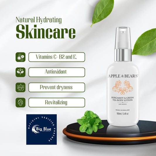 Bergamot & Green Tea - Body Lotion Travel Size - 100ml/3.4 fl oz-1