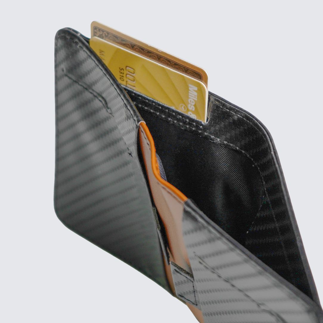 Portefeuille FREO Airtag - Noir Carbone