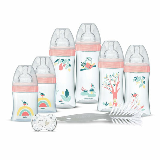 Set biberons DODIE rose